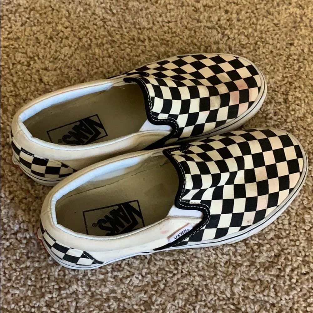 Checkered Vans